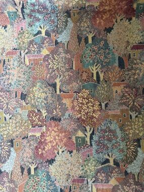 Vintage Kravet Villages Tapestry Fabric